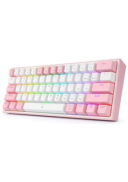 K617 Fizz Rgb Red Switch Kablolu White/pink Compact Gaming (Oyuncu) Klavye fiyatları