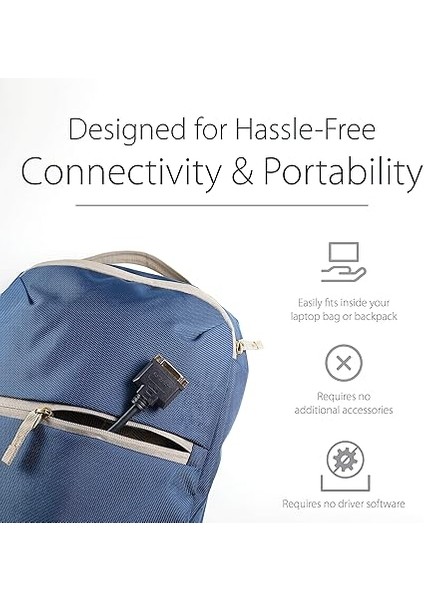 HDMI - DVI Adaptörü - HDMI Fişli ve DVI Soketli Mobil Dönüştürücü - 1080P Dvı-D Görüntü Çözünürlüğü - 20 cm Uzunluğunda Kablolu Dongle Formatında Bağlantı Kablosu (HDDVIMF8IN) indirimleri