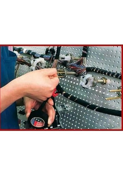 Tesa Tüylü Bant Polyester Bez Kablo Sarma Bandı 19 mm x 15 Metre Siyah modelleri