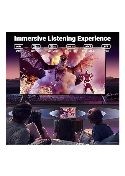 8k HDMI 2.1 Uzatma Kablosu Dişi Erkek HDMI Uzatma UHD Arc Desteği Ps5, Xbox One Vb.(1m) indirimleri