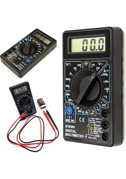DT-830D Multimetre Dijital Ölçü Aleti Avometre