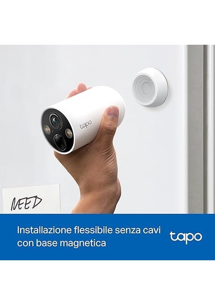 Tp-Link C425 2-Pack, 2k Qhd Kablosuz Bataryalı Güvenlik Kamerası, Yapay Zeka Desteği, Renkli Gece Görüşü, 300 Gün Şarj Süresi, IP66, Yerel/bulut Depolama, 150° Geniş Açılı, Solar Panel Desteği modelleri