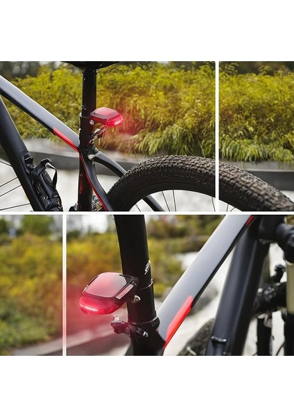 LED Güneş Enerjili Bisiklet Kuyruk Lambası – Güvenli ve Çevre Dostu Sürüş Için