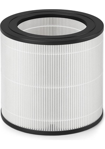 AC0650 ve AC0651/10 Hava Temizleyici Için Orijinal Yedek Filtre, Nanoprotect Hepa, 12 Ay, Levenslange Göstergesi, Zwart/wit (FY0611/30)