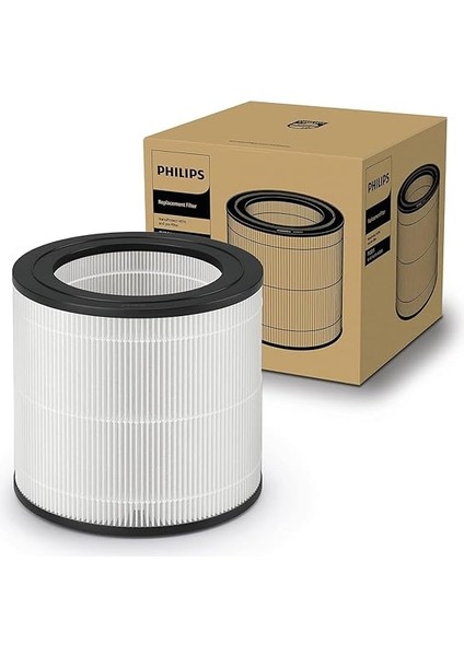 AC0650 ve AC0651/10 Hava Temizleyici Için Orijinal Yedek Filtre, Nanoprotect Hepa, 12 Ay, Levenslange Göstergesi, Zwart/wit (FY0611/30) fiyatları