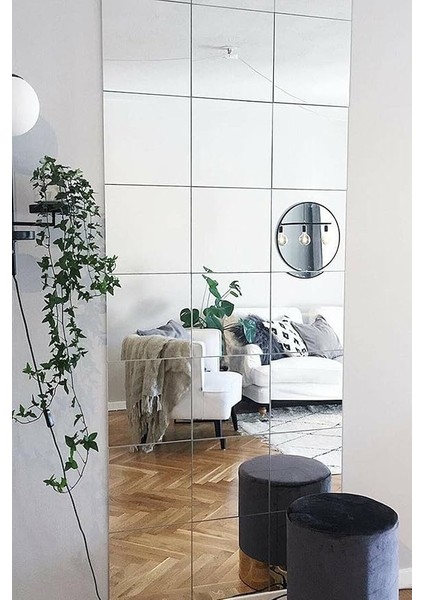 4 Parçalı 25X25 Dekoratif Ayna modelleri