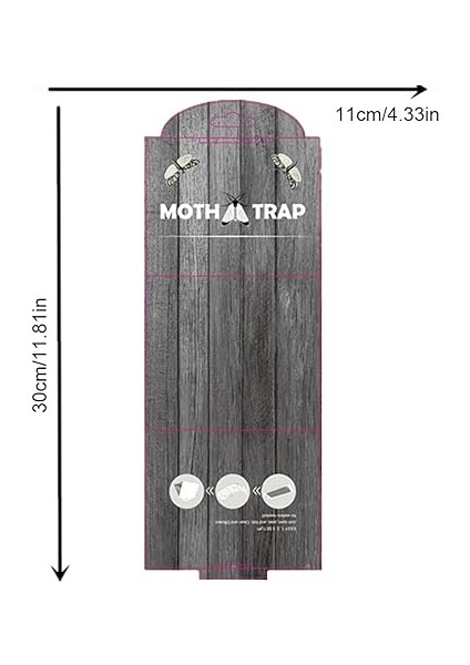 5'li Set Kendinden Yapışkanlı Güve Tuzağı, Feromonlu, Mutfak ve Elbise Dolabı Için Kiler Güvelerine Karşı Etkili Çözüm indirimleri