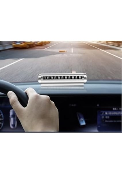 Ayarlı Silindir Araç Içi Numaratör, Torpido Üstü Aç Kapa Çevirmeli Araç Telefon Numaratörü Silindir Model Park Numaratörü fırsatları