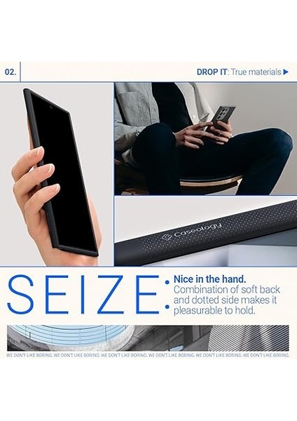 Spigen Galaxy S24 Ultra Kılıf Nano Pop Black Sesame - ACS07320 fırsatları