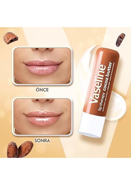 Lip Therapy Dudak Bakım Kremi Cocoa Butter 4.8 gr indirimleri