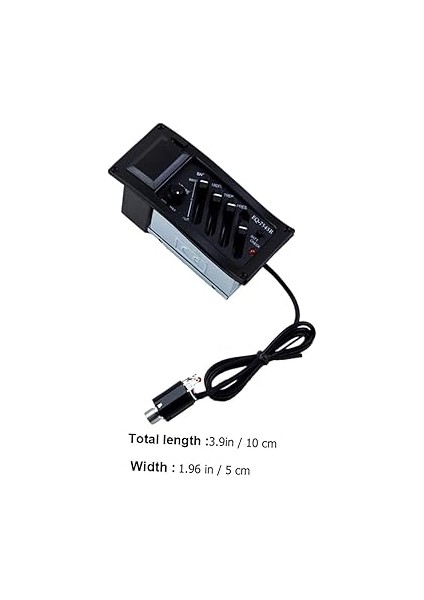 Gitar Ekolayzır Gitar Aksesuarı Enstrüman Için Pikap 4 Eq Pikap Ukulele Pikap Gitar Amfisi Gitar Amplifikatör Müzik Enstrümanları Gitar Pikap Enstrüman Pikap Plastik fiyatları