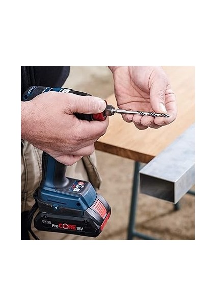 Professional 10 Stück Pointteq Sechskantbohrer (Für Metall, Ø: 3,5 Mm, Arbeitslänge: 39 Mm, Gesamtlänge: 79 Mm, ¼"-Sechskantschaft, Zubehör Für Schlagschrauber Und Bohrschrauber) fırsatları