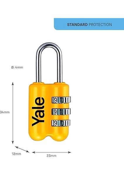 23 mm Mini Şifreli Asma Kilit modelleri