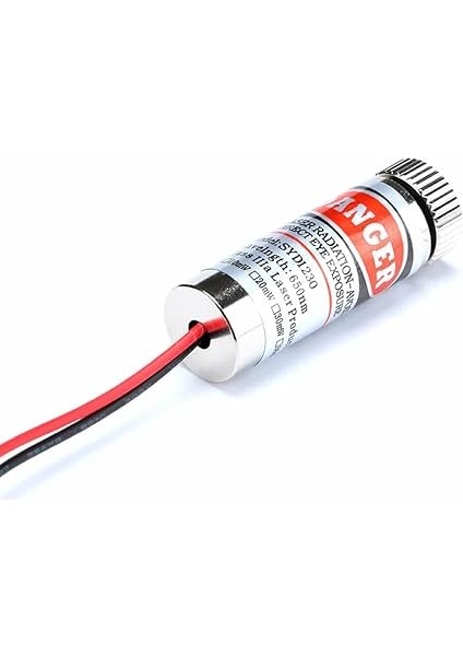 650NM Kırmızı Çizgi Lazer Modül Lens ile Odak Ayarlı 12MM Çap modelleri