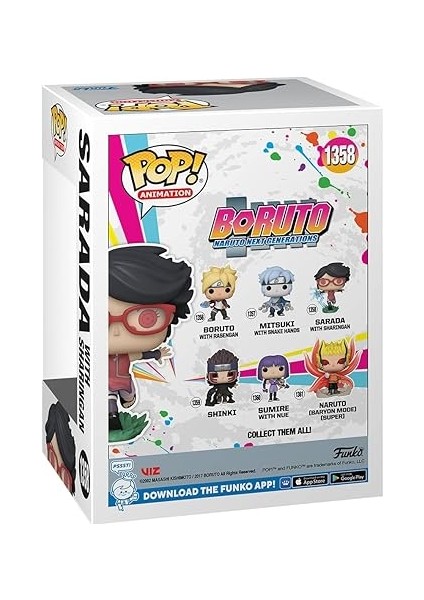 Pop! Animation: Boruto: Naruto Next Generations - Sarada With Sharingan modelleri
