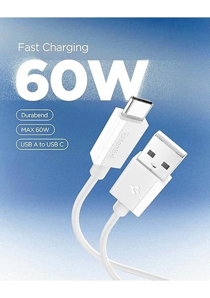 Usb-A To Usb-C 1 Metre Kablo 60W Güç/hızlı Şarj / 480 Mbps Data Aktarım Hızı Type-C Ekstra Dayanıklı White - ACA08715 fiyatları