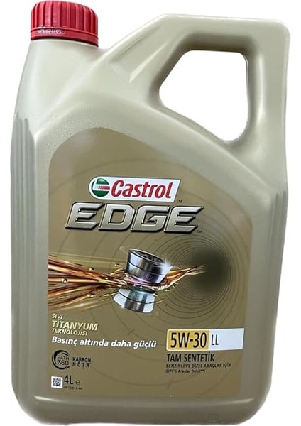 Edge 5W-30 Ll 4 Litre 2025 Ü.t modelleri