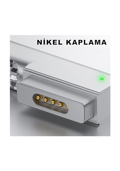 To Magsafe 2 ile Uyumlu 85W A Kadar Destekli L Model Şarj Çevirici Adaptör indirimleri
