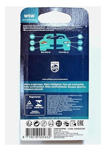 T10 W5W 12V X-Tremevision PRO150 Plaka,park Tavan Ampülü, 2'li Paket fiyatları