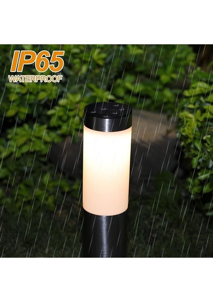 2 Adet Solar Güneş Enerjili, Gün Işığı, Bahçe Aydınlatması, IP65 Su Geçirmez, Paslanmaz Çelik, Veranda, Çim, Bahçe, Avlu, Balkon, Havuz Kenarı, Yürüyüş Yolu, Peyzaj Lambası, 38 cm indirimleri