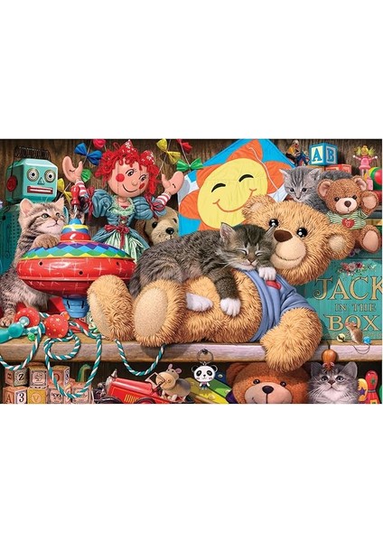 Puzzle - Oyuncak Dolabı / 260 Parça Puzzle, #3341