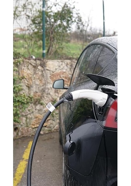 EMEF-22T2-SB-3 22KW Tip 2 Beyaz Soketli 3m Elektrikli Araç Şarj Kablosu modelleri