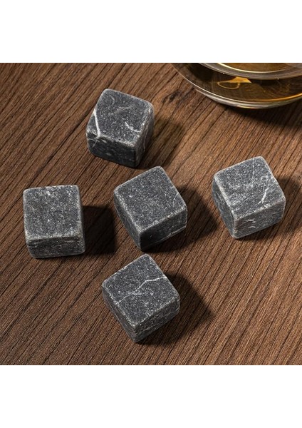Premium Viski Soğutma Taşı - 12'li Viski Taşı