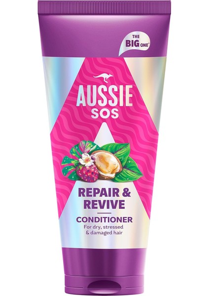 Sos Repair &amp; Revive Kuru, Yıpranmış ve Hasar Görmüş Saçlar Için Saç Kremi 350ML