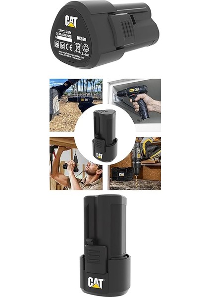 DXB26 12VOLT 2.0AH. Li-Ion Yedek Akü indirimleri