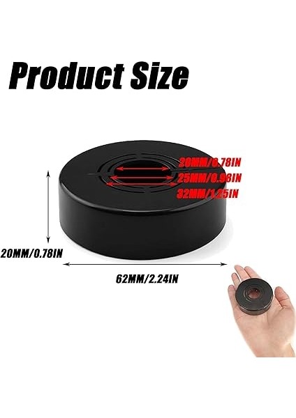 6 Adet Duş Bataryası Rozeti Kapağı Boru Musluk Kapağı Isıtıcı Musluk Rozet Paslanmaz Çelik Valf Delik Musluk Musluk Su Boruları Için Musluk Muslukları (Siyah) fiyatları