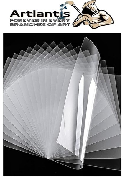 Asetat Kağıdı Pvc A4 25 Adet 100 Micron Fotokopi Asetatı Şeffaf A4 Kağıdı 21X29,7 Projektör Tepegöz indirimleri