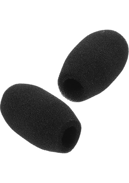 2ADET Li Mikrofona Özel Sünger Kapak Seti Gürültü Azaltma Konferans ve Toplantılar Için Uygun Dayanıklı ve Kullanımı Kolay Mikrofon Kalkanı