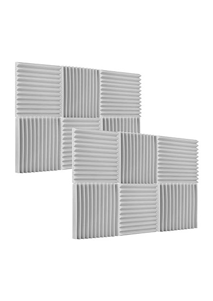 Köpük Paneller, Stüdyo Akustik Köpükler Küçük ve Orta Odalar Için 11 Yuvalı Emme Panelleri, Ev Stüdyoları, Oyun Odaları (12PCS) fırsatları
