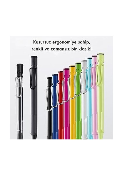 Safari Versatil Kalem 0.5 Parlak Siyah 119 S modelleri