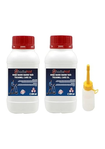 Makina Isıya Karşı Dayanaklı Silikon Yağı 500 ml Koşu Bandı Bakım Yağı