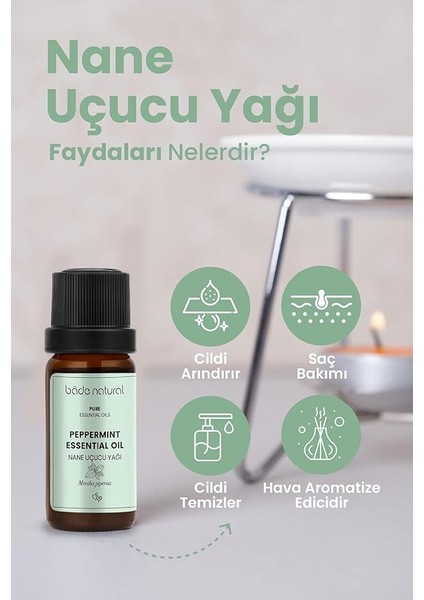 Natural Nane Uçucu YAĞI%100 Saf 10 ml fiyatları