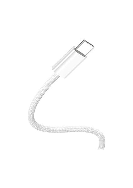 15/16 ve Android Için Type C-C, 60WATT Pd, Örgülü, Hızlı Şarj Kablosu (100 Cm) fırsatları