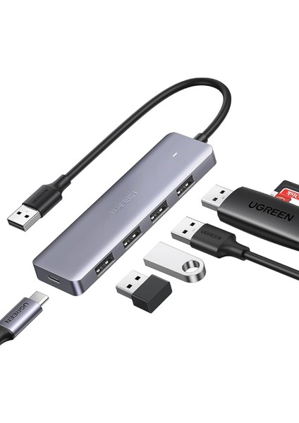 4 Portlu USB 3.0 Hub USB Çoklayıcı Adaptör