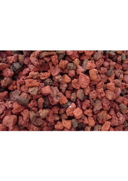 Pomza 5 Litre 3-8 mm Kırmızı Pomza Taşı Lav Taşı Volkanik Ponza modelleri