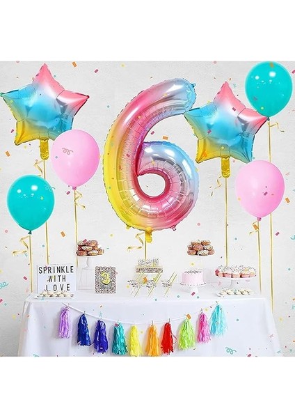 Folyo Balon Seti 6 Yaş fiyatları