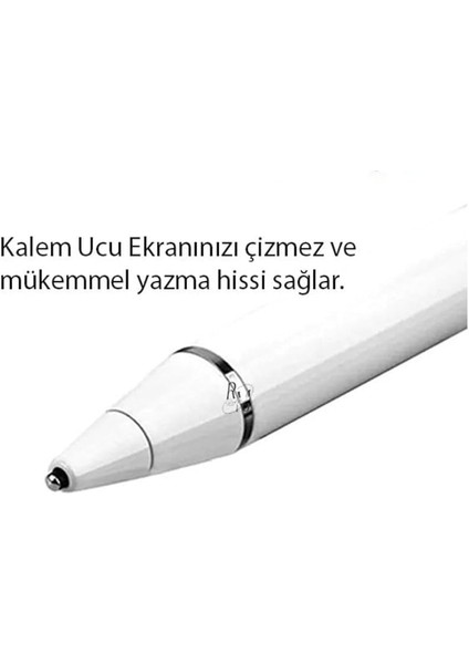 Galaxy A9 Plus Tüm Seri ile Uyumlu Kalem Yüksek Hassasiyetli Dokunmatik Ekran Kalemi Beyaz modelleri