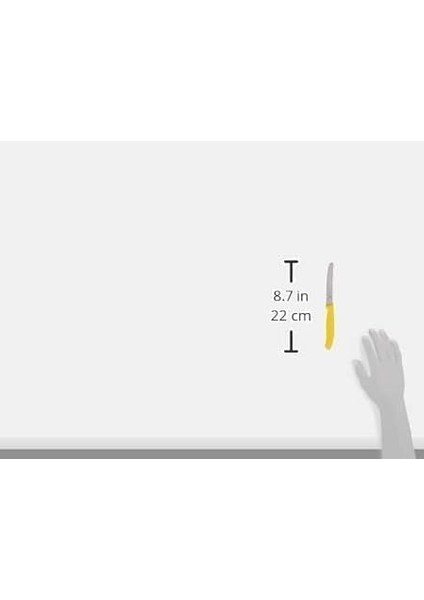 6.7836.L118B 11CM Blisterli Domates &amp; Sosis Bıçağı, Sari indirimleri