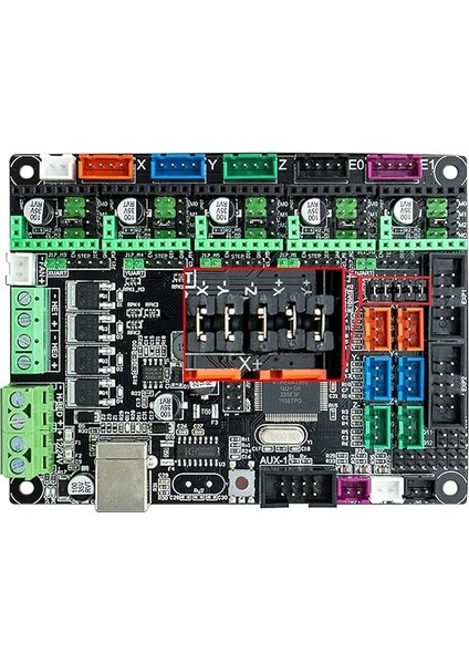 Adım Motor Sürücüsü, 5 Çift Mks TMC2209 Step Motor Sürücüsü Stepsticks 3D Yazıcı Aksesuarları Için Ultra Sessiz fırsatları