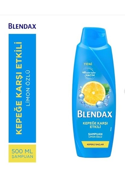 Kepeğe Karşı Etkili Limon Özlü Şampuan, 500 ml fiyatları