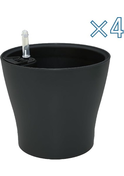 Akıllı Saksı, Iç Mekan Bitkileri Için Kendi Kendini Sulayan Çiçek Bitki Saksısı, 4’lü Set Su Seviye Göstergeli Plastik Akıllı Saksı fiyatları