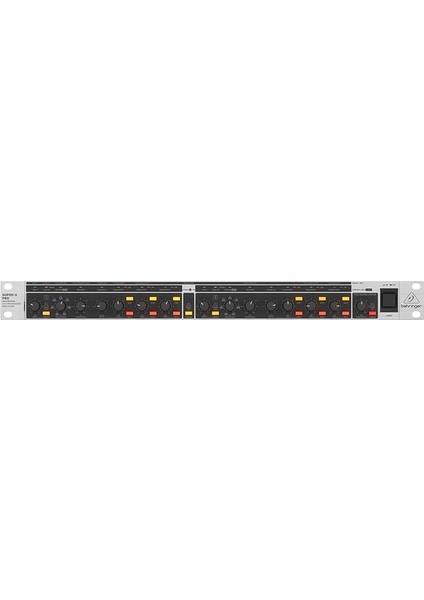 CX3400 V2 High-Precision Stereo 2-Way/3-Way/mono 4-Way Crossover With Limiters, Adjustable Time Delays And CD