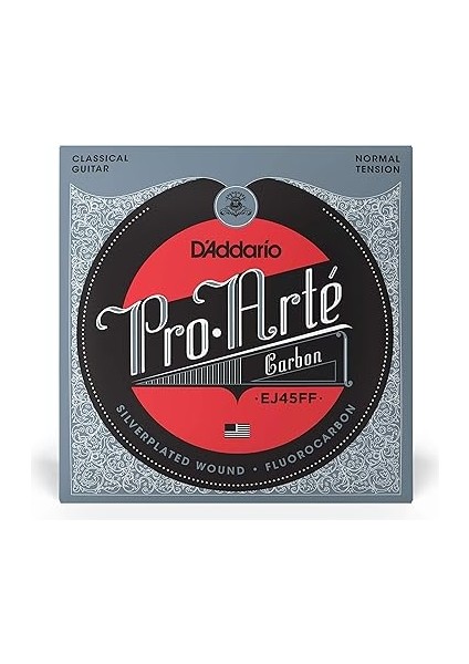EJ45FF Klasik Gitar Tel Seti, Pro-Arte, Carbon Trebles-Dy fiyatları