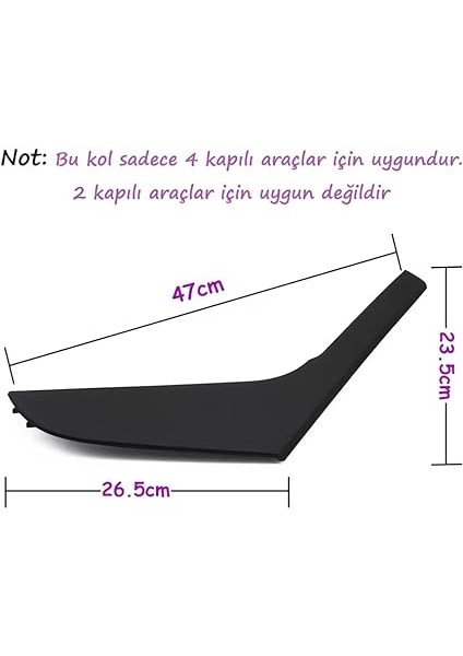 Golf 6 Ile Uyumlu (2009 &GT;2013) Sol Ön Iç Kapı Kolu Kaplaması 5K4868039A 82V / 5k4 868 039A 82V / 5K4868039 fırsatları