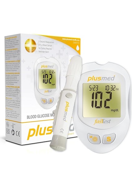 Health Management Fasttest PM-100 Kan Şeker Ölçüm Cihazı