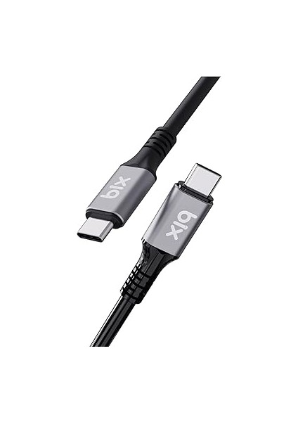BXCC242 Usb4 Thunderbolt 3/4 Uyumlu Usb-C If 240W 40GBPS 8k 60Hz UHD Şarj, Data ve Görüntü Kablosu 1 Metre fiyatları